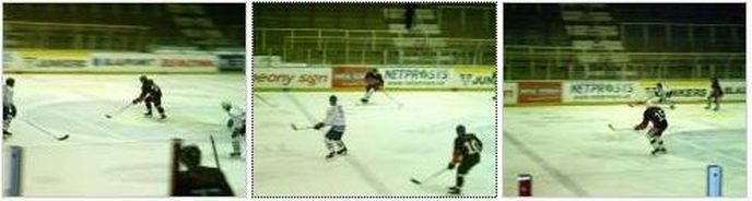 hokejové utkání Oskar versus Paegas
