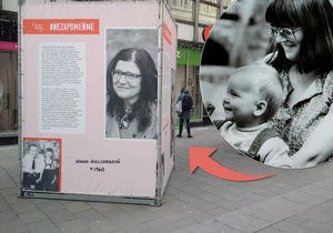 Brněnskou disidentku Hanu Holcnerovou státní bezpečnost sledovala i při vycházkách s dětmi. Její vzpomínky jsou nyní součástí výstavy v Brně.