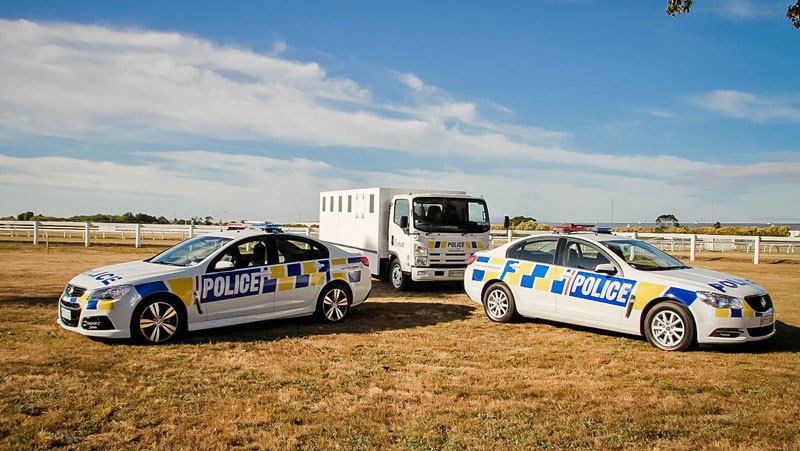 Holdeny novozélandské policie