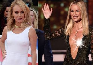 Amanda Holden si vzala do televize velmi odvážné šaty.