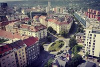 Holešovice z ptačí perspektivy: Vyšplhali jsme na střechu NKÚ