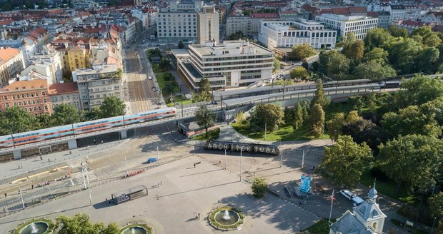 Takto vypadá vizualizace toho, jak se lokalita v Holešovicích po modernizaci tratě změní.