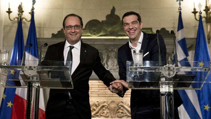 Hollande, Tsipras
