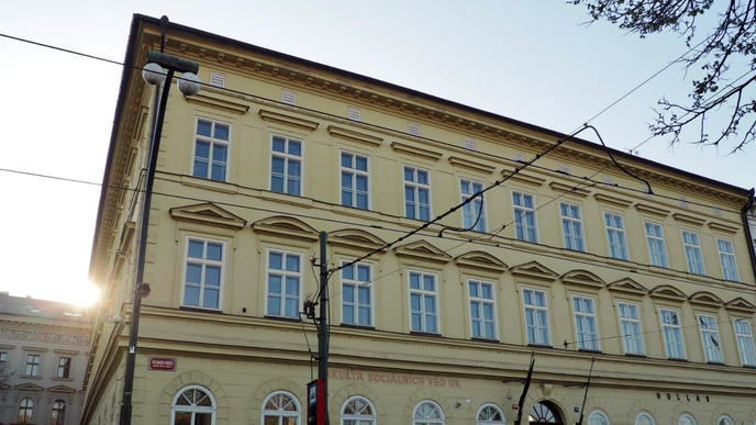 Hollar, sídlo Institutu komunikačních věd a žurnalistiky UK v Praze