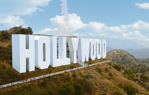 Slavný nápis Hollywood: Přestaví ho na luxusní hotel?