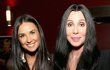 Hollywoodské »ségry« Demi Moore a Cher.