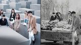 Vysmátá selfie nad hromadami mrtvol: Lidi si fotí nevkusné fotky v památníku holocaustu, umělec jim poslal drsný vzkaz
