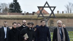 Den památky obětí holokaustu uctilo spoustu lidí.