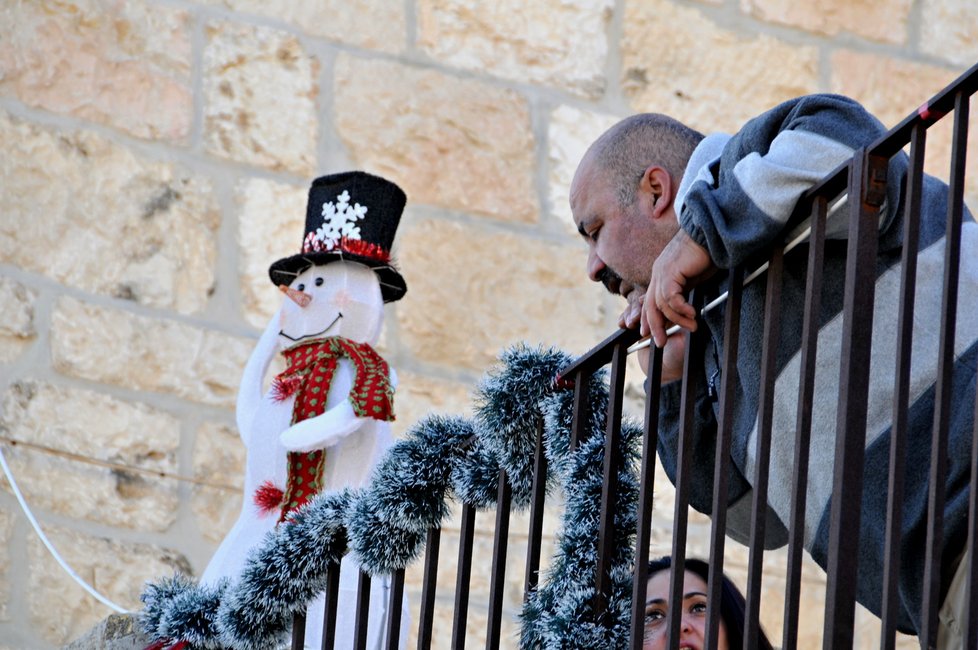 Fotografie Petra Našice z výstavy Vánoce v Betlémě (The Holy Days In Israel)