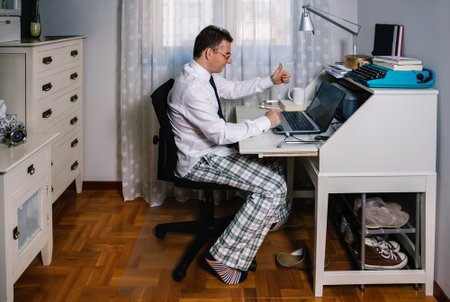 Home office, jak má být.