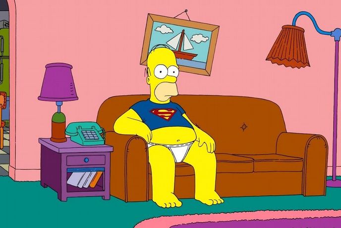 Homer Simpson, ilustrační foto Homer Simpson, ilustrační foto