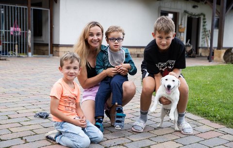 Krásné gesto trojnásobné mámy Lenky (43): Domů si bere dítě navíc! Postižený Daník (7) už dělá pokroky!