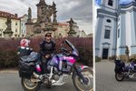 Cestovateli z Chile ukradli v Praze milovanou motorku: Prosí o pomoc!