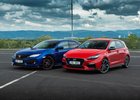 TEST Honda Civic Type R vs. Hyundai i30 N Performance – Velká a ještě větší radost