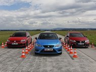 Honda Civic Type R vs. Seat Leon Cupra 290 vs. Volkswagen Golf GTI Clubsport