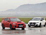 Honda Civic Type R vs. Subaru WRX STI