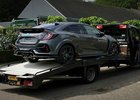 Honda Civic Type R unikla na veřejnost. S faceliftem nejspíš přijde o obrovský zadní spoiler