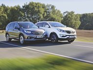 Honda CR-V 1.6 i-DTEC vs. Kia Sportage 1.7 CRDi