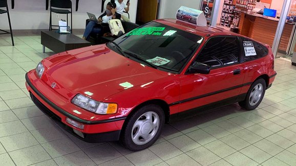 Tahle Honda CRX najela více než 1,6 milionu km. Stále má původní motor i převodovku