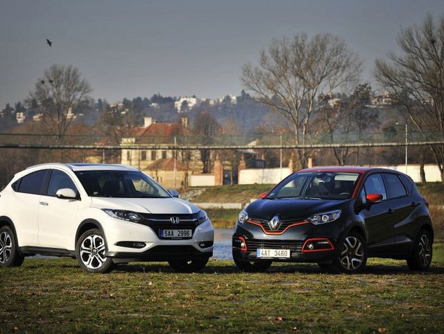 Honda HR-V 1.6 i-DTEC vs. Renault Captur 1.5 dCi