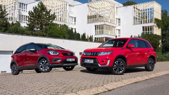 TEST Honda Jazz Crosstar vs. Suzuki Vitara – Není hybrid jako hybrid