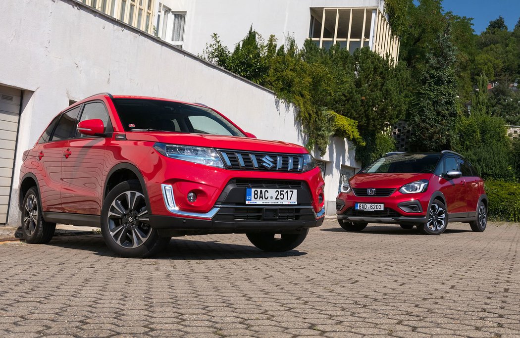 Honda Jazz Crosstar vs. Suzuki Vitara