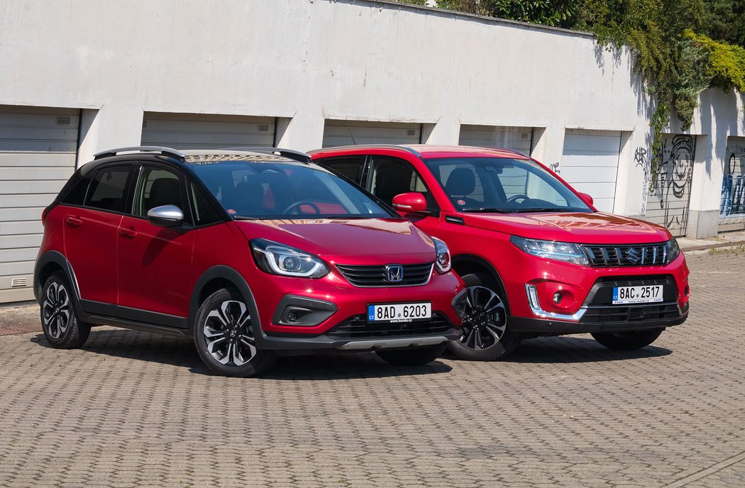 Honda Jazz Crosstar vs. Suzuki Vitara