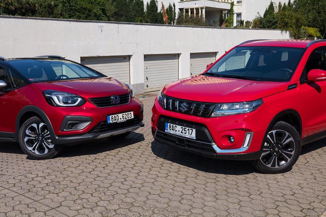 Honda Jazz Crosstar vs. Suzuki Vitara