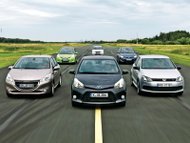 Honda Jazz vs. Hyundai i20 vs. Peugeot 208 vs. Škoda Fabia vs. Toyota Yaris vs. Volkswagen Polo