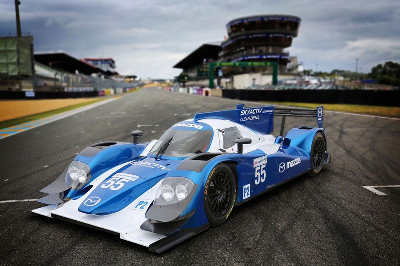 Mazda Le Mans LMP2 SKYACTIV-D race car