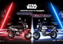 Vyberte si stranu síly: Speciální Honda Monkey se inspiruje světem Star Wars