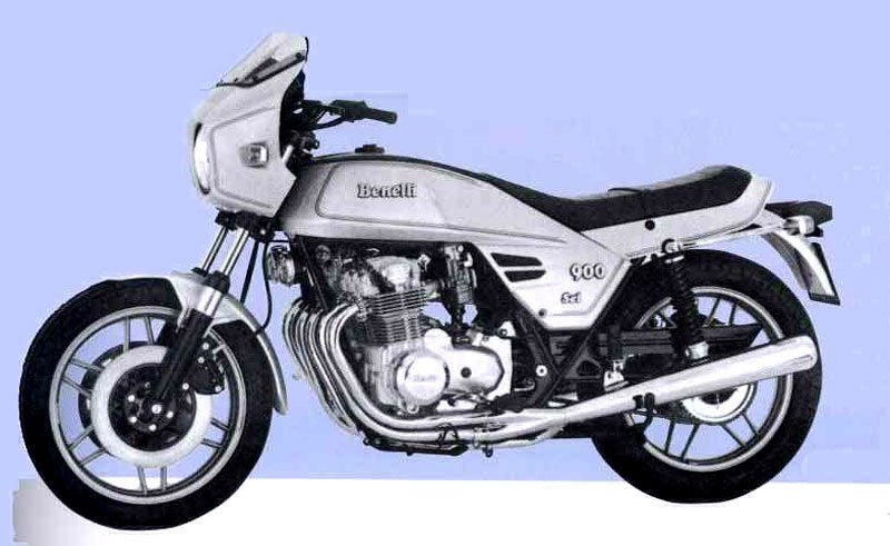 Benelli 750 Sei a 900 Sei/900 Sei Sport (1972 -1989)