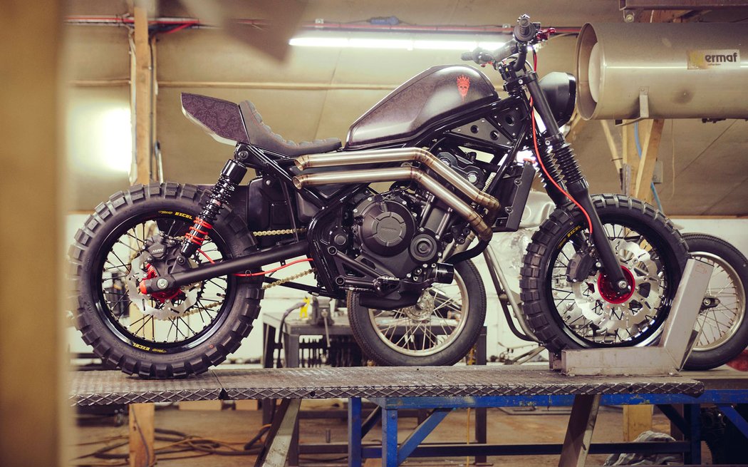 Honda Rebel pro Bike Shed