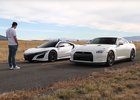 Video: Godzilla vs NSX a závod na čtvrt míle