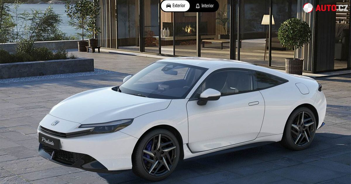 Nová Honda Prelude: Česká cena a konfigurátor. Tak kterou barvu?