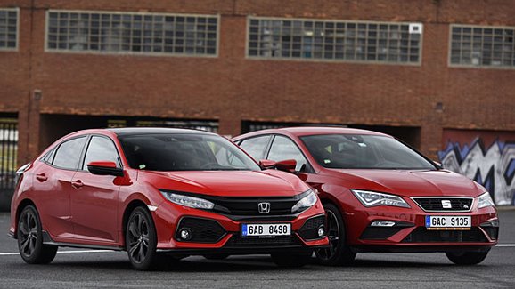 TEST Honda Civic 1.5 VTEC vs. Seat Leon 1.4 TSI ACT – Kdo umí sportovní styl lépe?