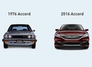 Honda Accord slaví 40 let: Od třídveřového kompaktu k velkému sedanu