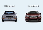 Honda Accord slaví 40 let: Od třídveřového kompaktu k velkému sedanu