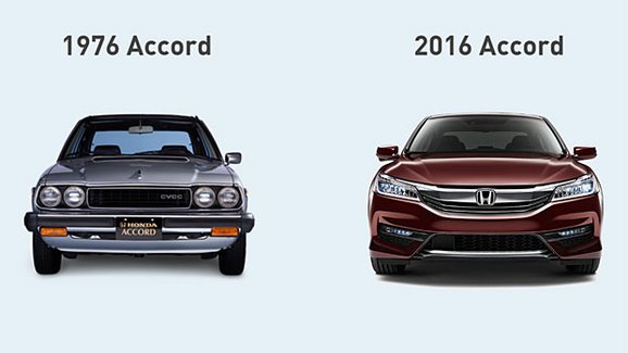 Honda Accord slaví 40 let: Od třídveřového kompaktu k velkému sedanu