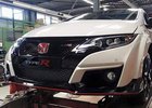 Honda Civic Type-R nafocena: Široké blatníky zůstaly