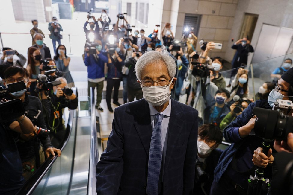 Soud s prodemokratickými aktivisty a lídry v Hong Kongu: Martin Lee (16.4.2021)