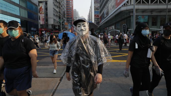 Prodemokratičtí demonstranti znovu vyšli do ulic Hongkongu