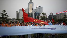 Demonstrace v Hongkongu pokračují, přidávají se už i učitelé