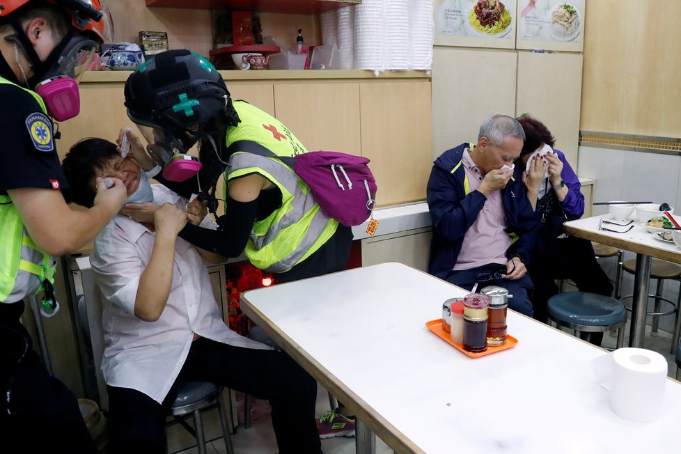 Hongkongem se přehnala další vlna protestů (2.11.2019)