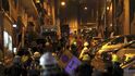 Protesty v Hongkongu ochromily dopravu. Protesty v Hongkongu ochromily dopravu.