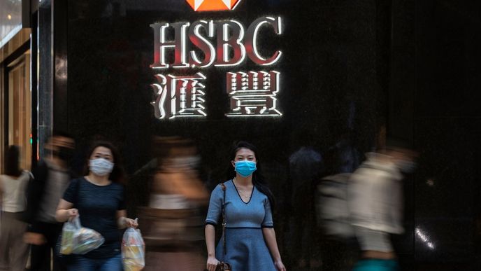 Banka HSBC v Hongkongu