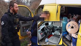 7. února museli pražští policisté nahánět nezbedného řidiče, který nejen že za volantem neměl co dělat, ale ještě ke všemu převážel nebezpečný a kradený náklad plynových láhví.