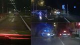 VIDEO: Za jízdy vyskočil z auta a chtěl utéct: Řidičovu „dobrodružství“ noční Prahou vystavila stopku policie
