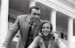 Herečka Honor Blackman a Sean Connery