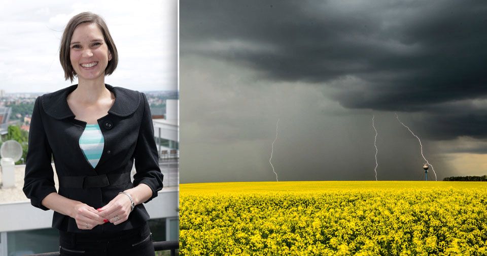 V pondělí se ochladí,  upozorňuje meteoroložka Dagmar Honsová.